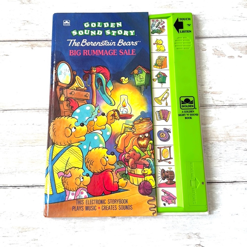 The Berenstain Bears Electronic Storybook Children’s Golden Sight & Sound Book